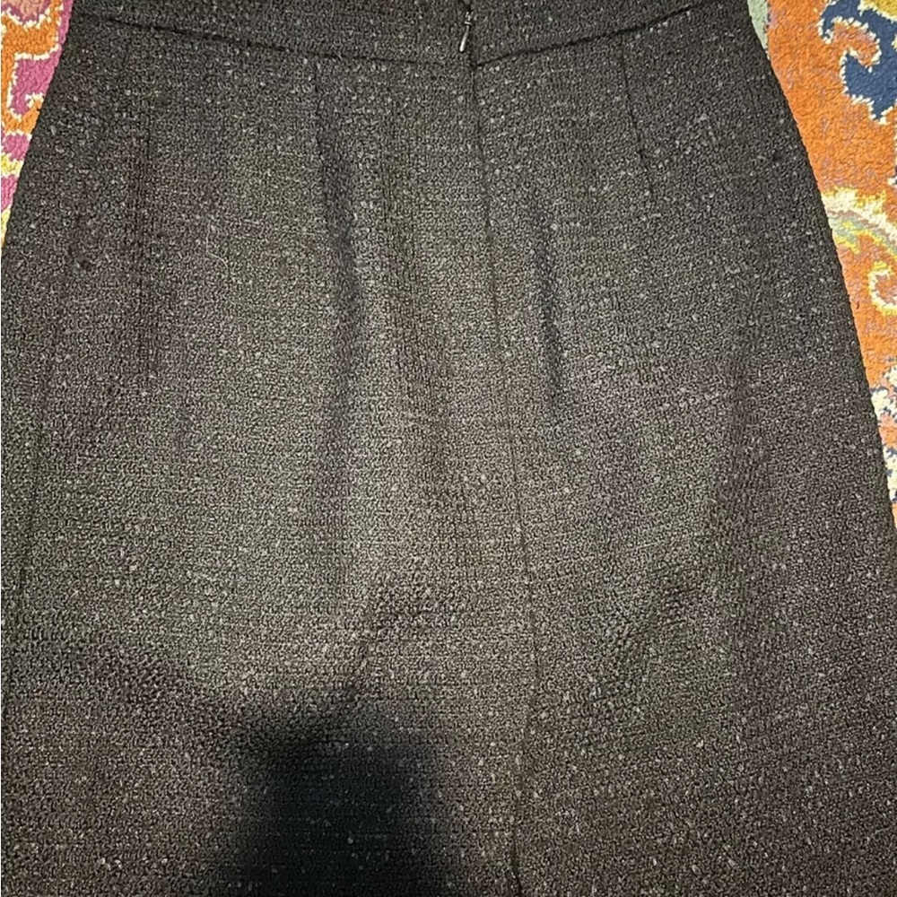 Chanel Wool/Nylon Midi Skirt